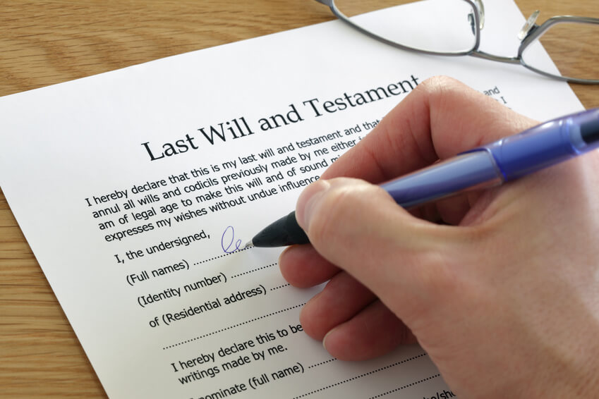 need to write a will