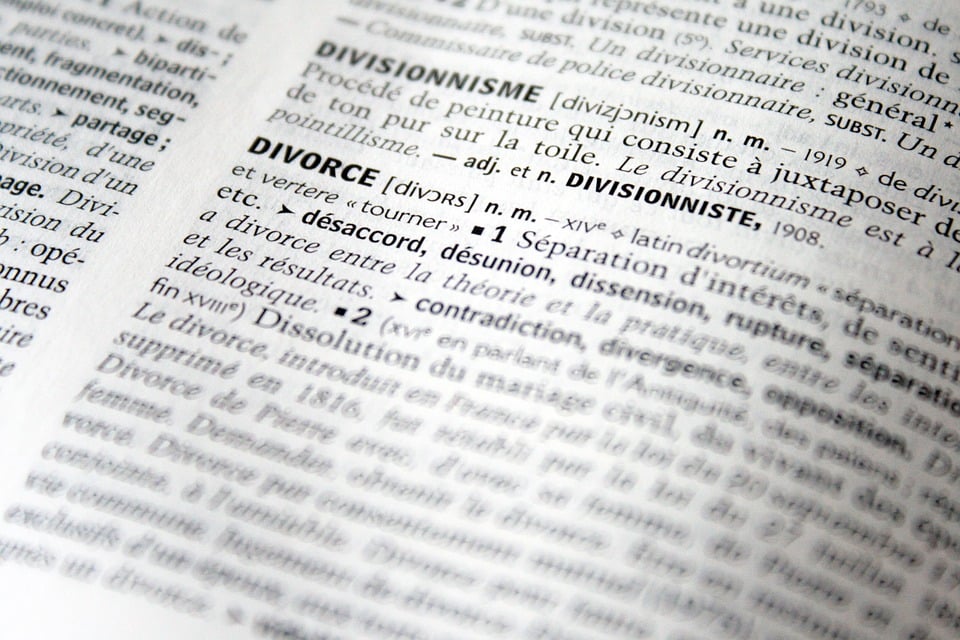 definition of divorce